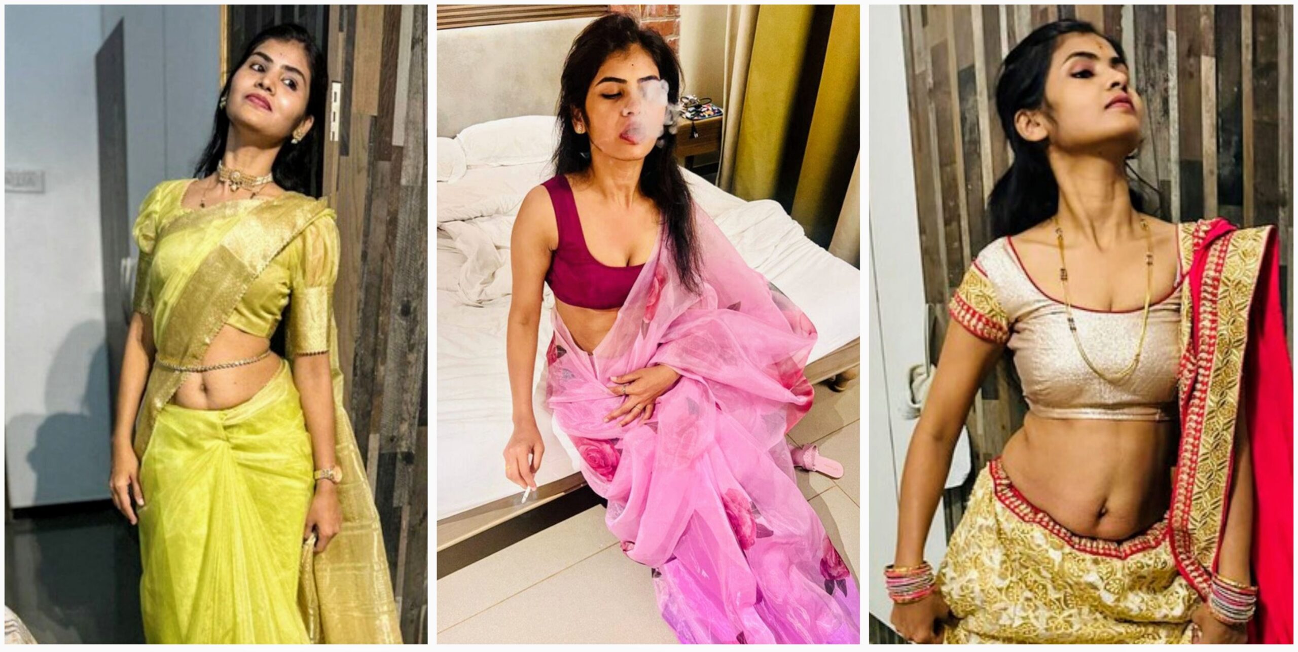 Indian HouseWife Smoking Riding desi viral mms