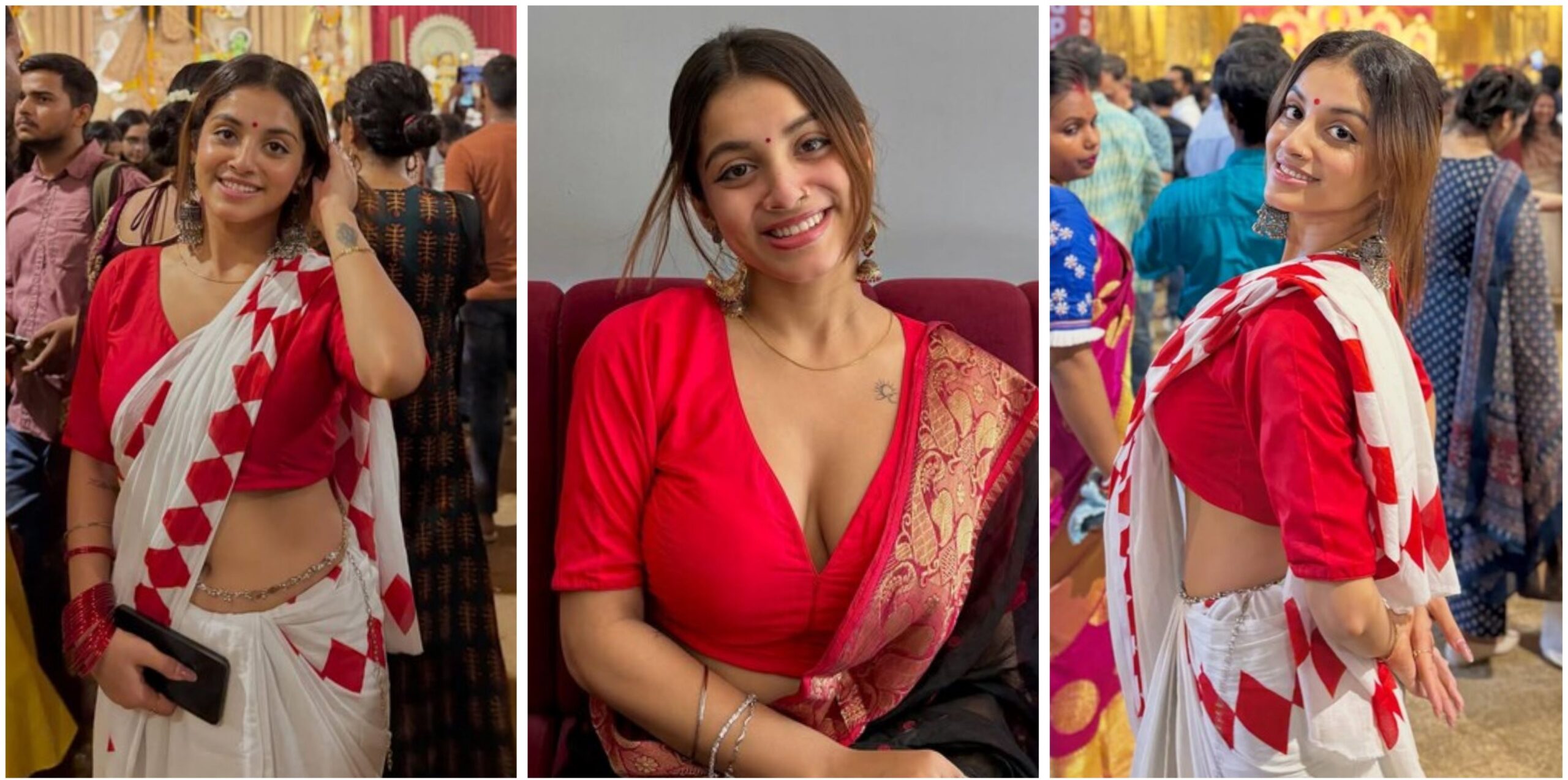 Hot desi baddie Flashing her boobs Latest