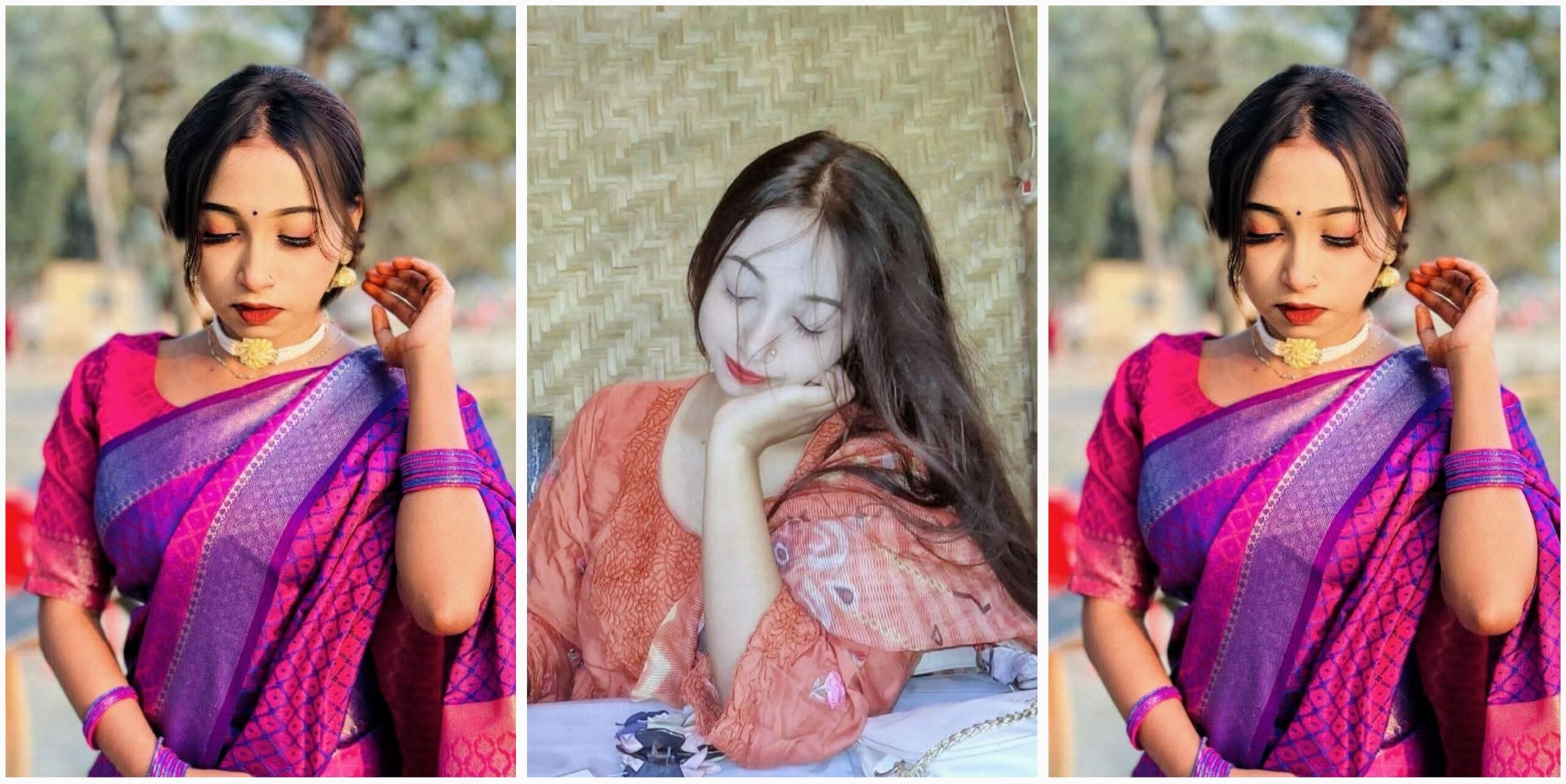 Hot bengali tiktoker showing her boobs on vc