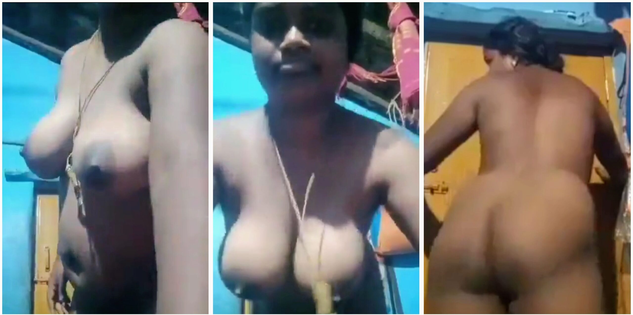 Desi mallu aunty showing her ass nude video