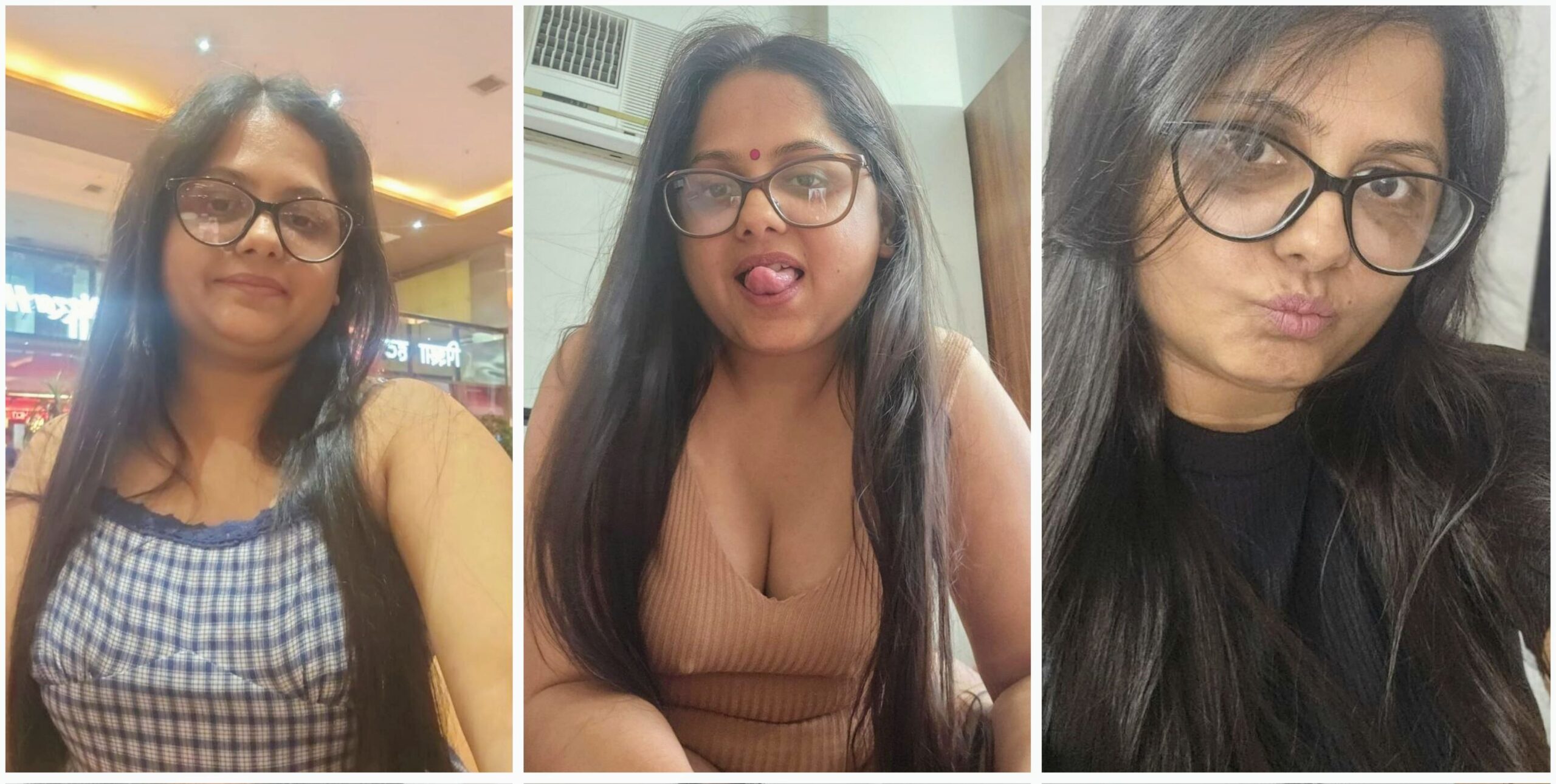 Horny Chubby Milf flashing her boobs