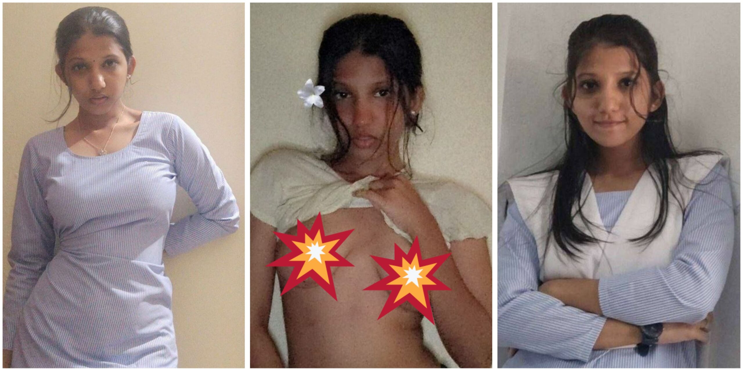 Hot desi mallu collection girl flashes her boobs