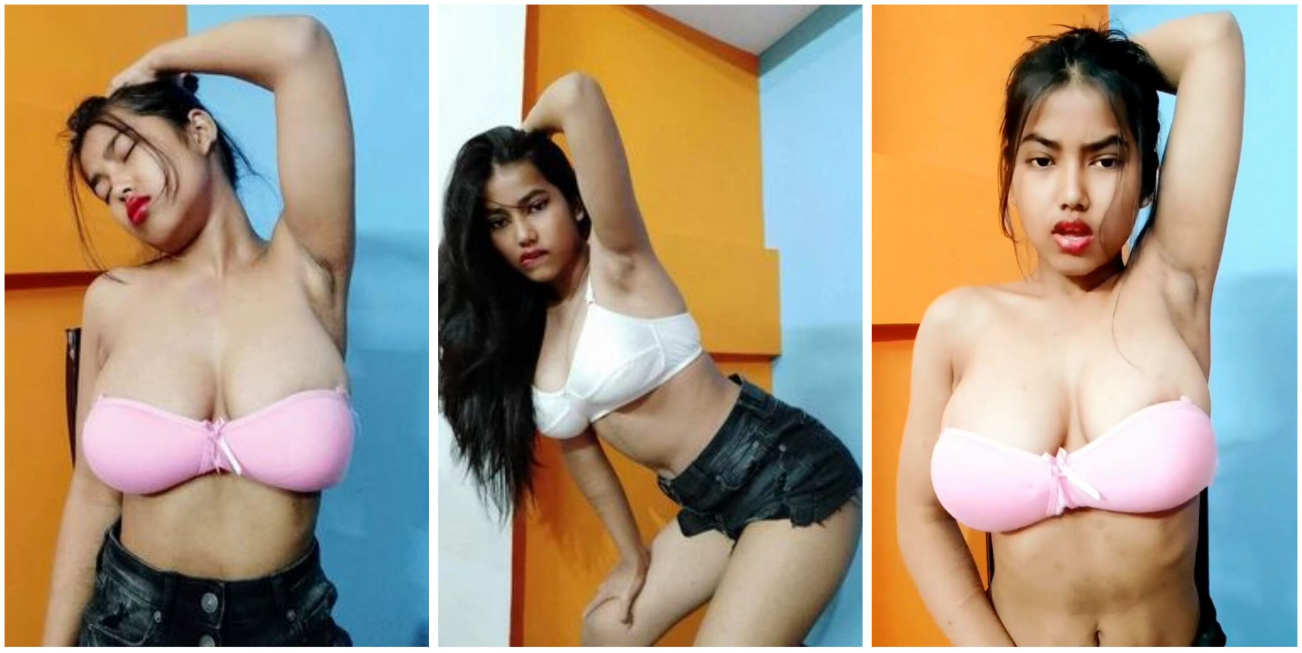 Desi Tales bengali girl teasing showing her thick thighs