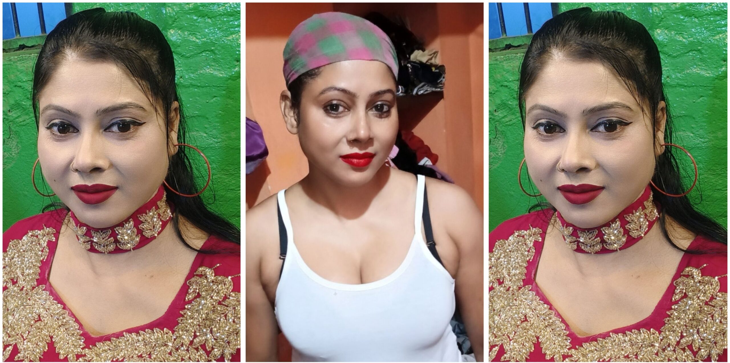 Hot desi milf taking shower full naked